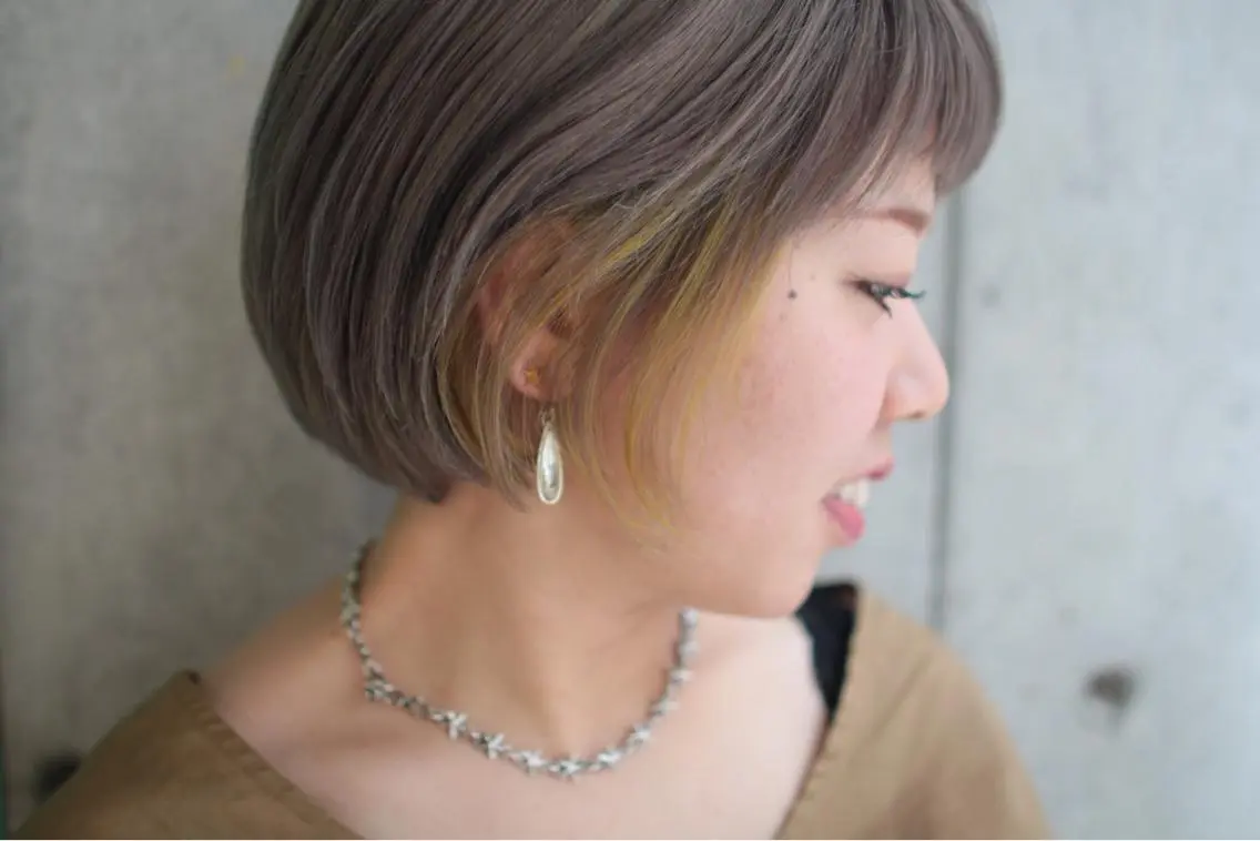 ショート カラー 堺 鳳 ママ美容師 yukariのヘアスタイル
