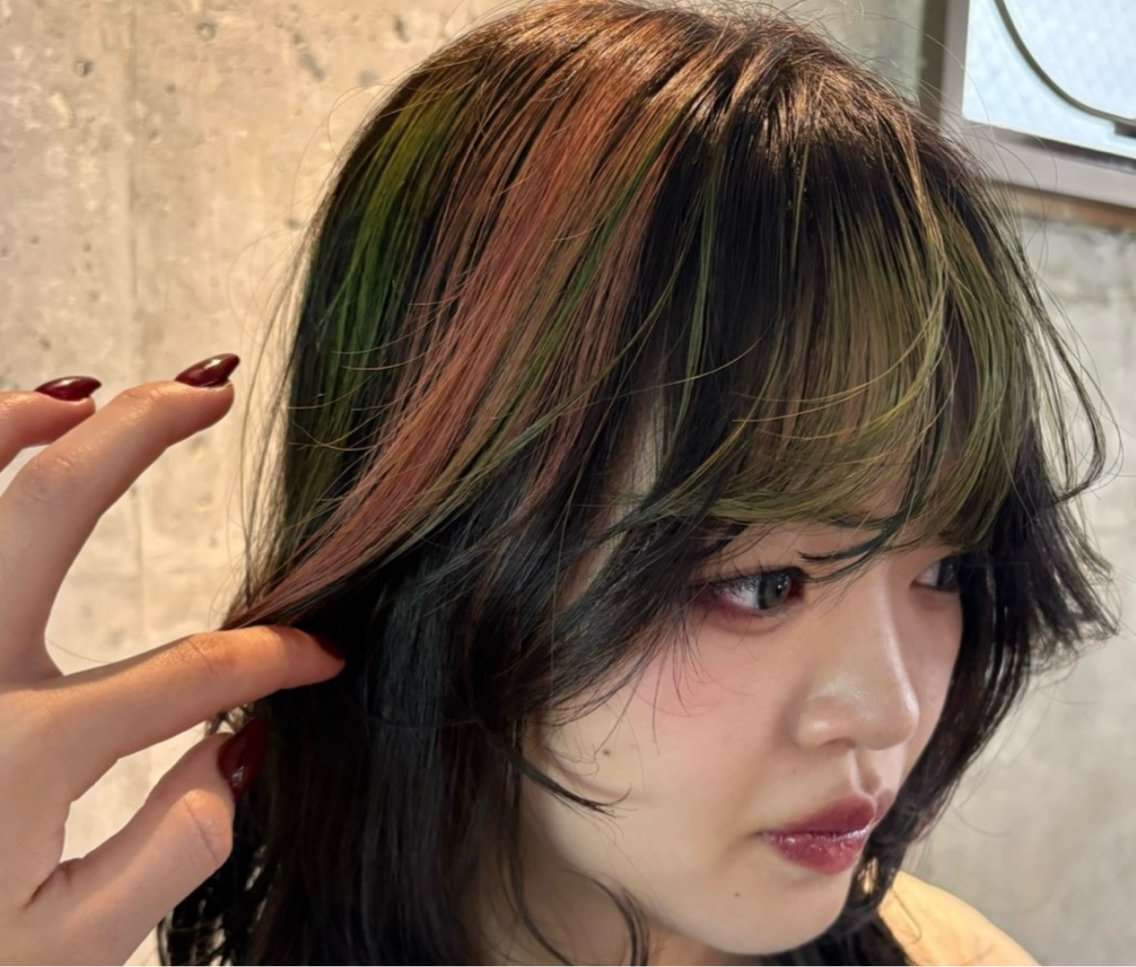 ロング ヘアカラー トリートメント Cocona🦤 ハイトーン/レイヤーのヘアスタイル