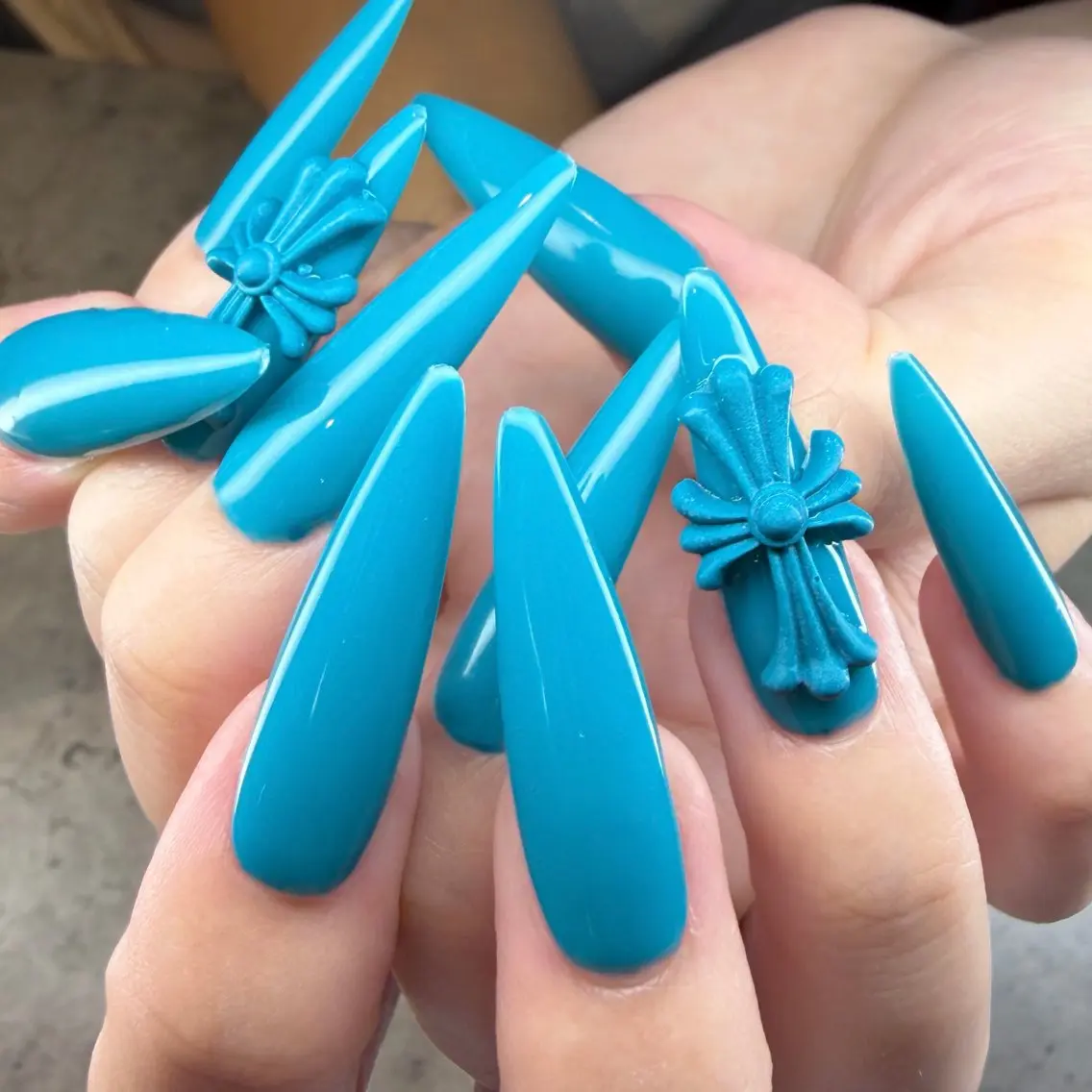 ロング riina nailのネイルデザイン