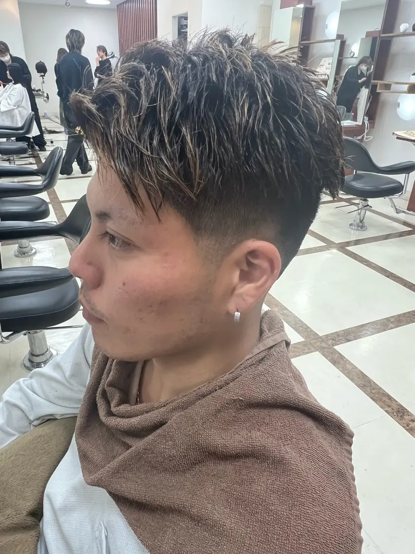 ショート ショートヘア 柿澤 大樹のヘアスタイル