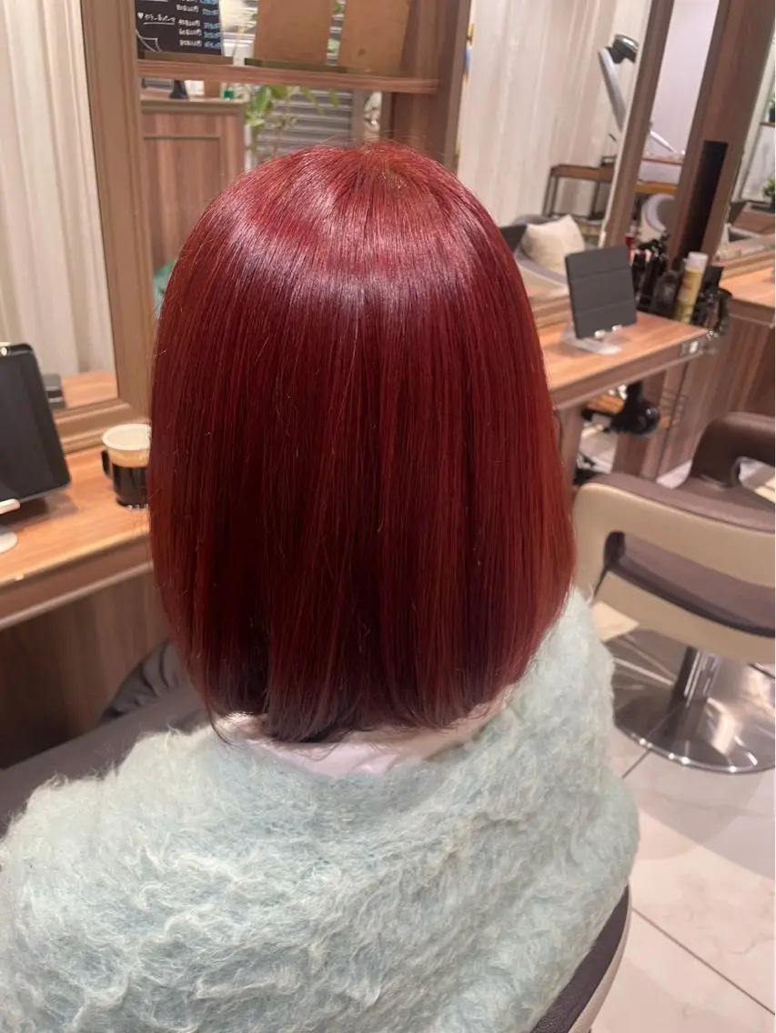 【240分】ダメージ最小限に🪼ケアブリーチ+カラー💫の写真