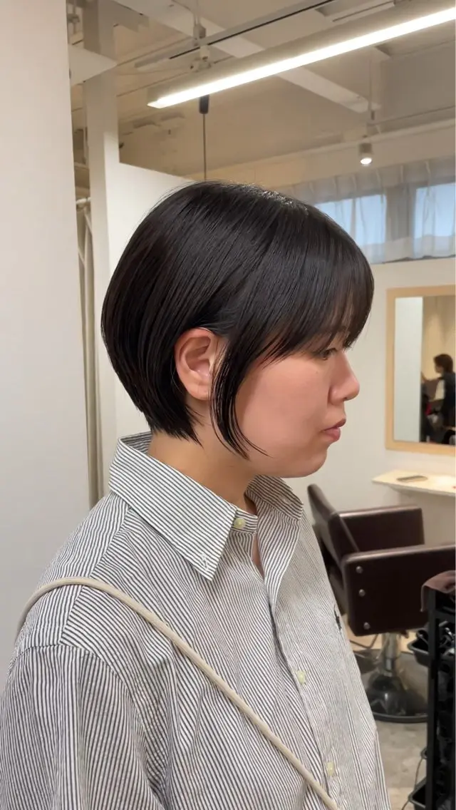 ショート ショートボブ ボブ ショートヘア 表参道【髪質改善】 宮嶋勇太のヘアスタイル
