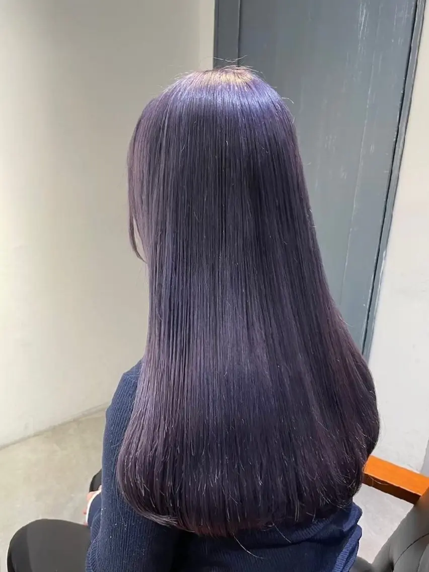 ロング ヘアカラー トリートメント アズ🫧ダメージレス カラー💫/マツエクのマツエク・マツパデザイン