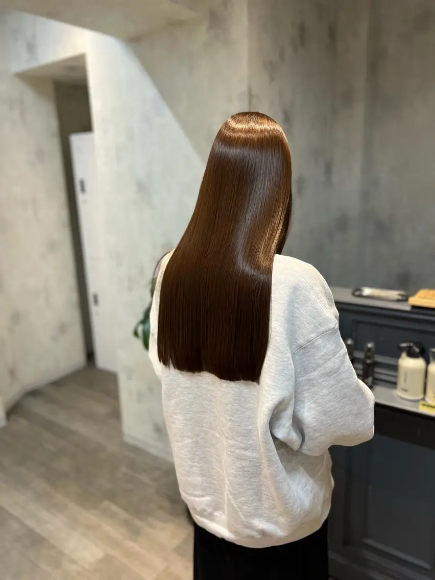 ロング トッチ 艶髪髪質改善のヘアスタイル