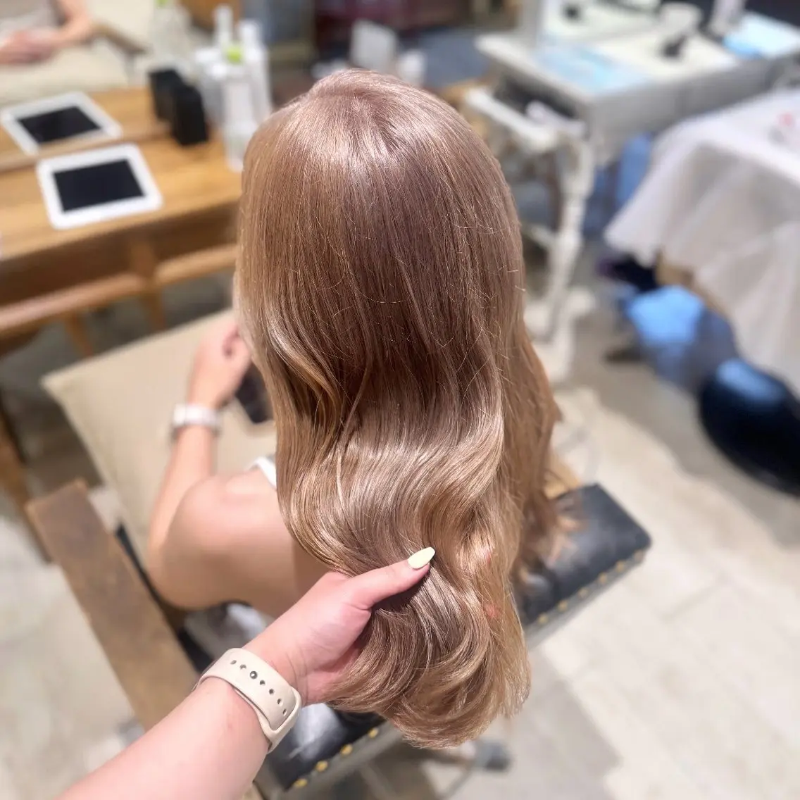 カラー ヘアカラー こすが あかり/ ショート🤍のヘアスタイル