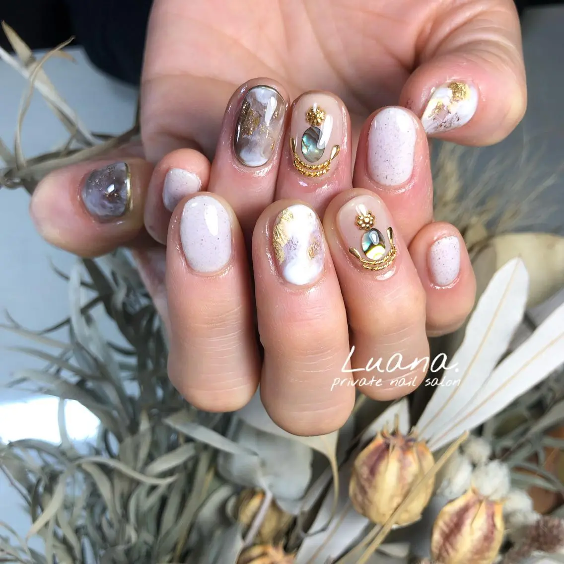 ネイル アートネイル atelier alle.のネイルデザイン