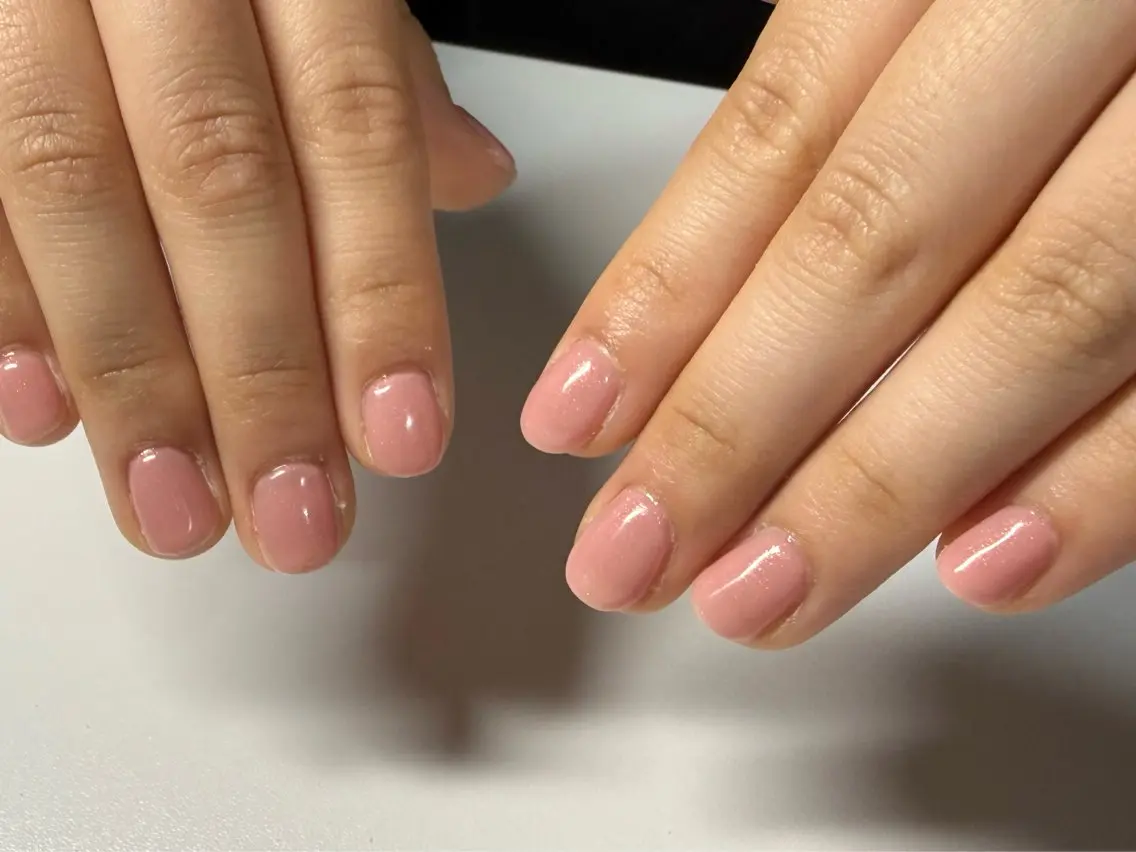 ネイル ワンカラーネイル ピンク ハンドネイル Moeka ✴︎のネイルデザイン