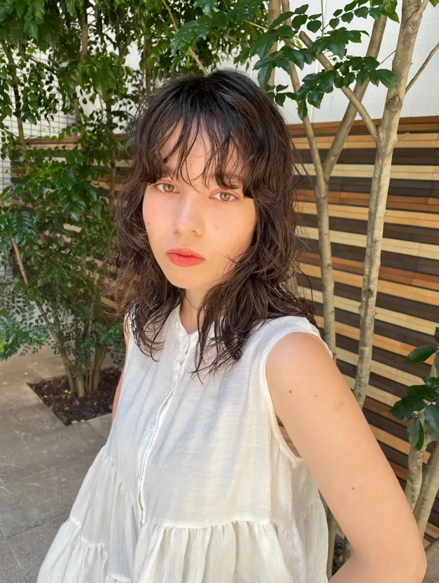 パーマ ナチュラル大人っぽい スタイル MAORIのヘアスタイル