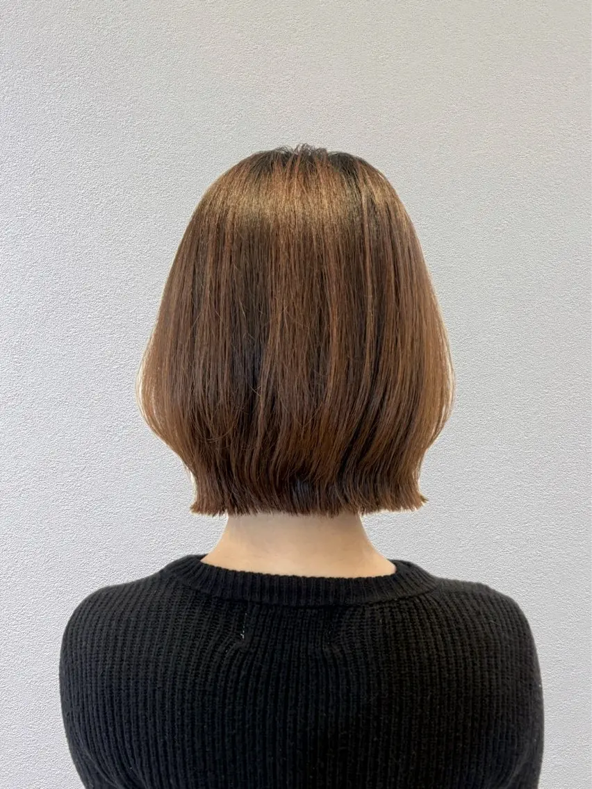ショート ボブレイヤー ボブ レイヤーカット カット トリートメント ショート/レイヤー/ ボブ/安本和史のヘアスタイル