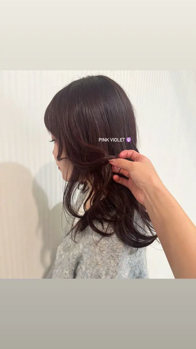 セミロング yuka♡/ショート カット/暖色カラーのヘアスタイル