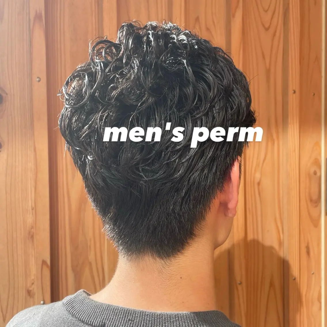 パーマ メンズ メンズパーマ ちほ /ボブスタイルのヘアスタイル