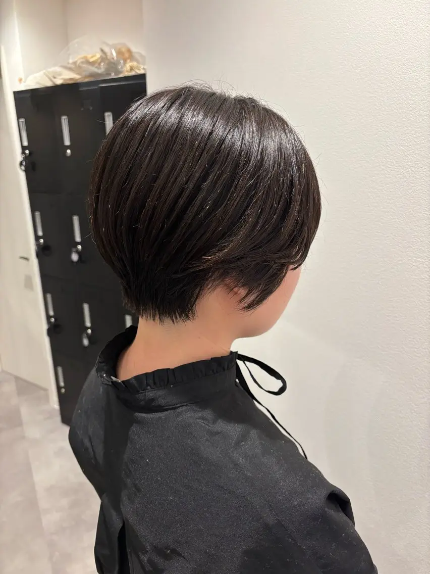 ショート 丸みショート ショートヘア 武藤 滉太のヘアスタイル