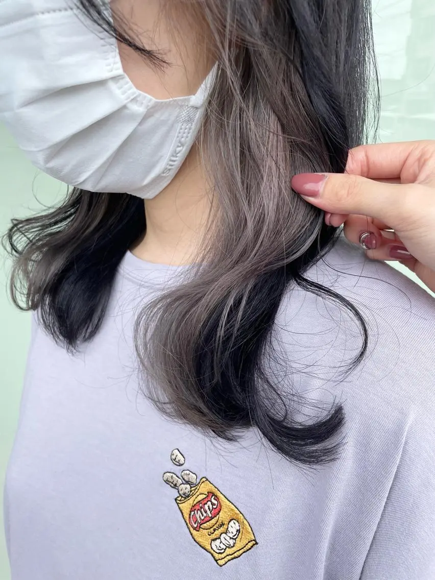 ✂︎似合わせカット+ポイントデザインカラー✂︎の写真