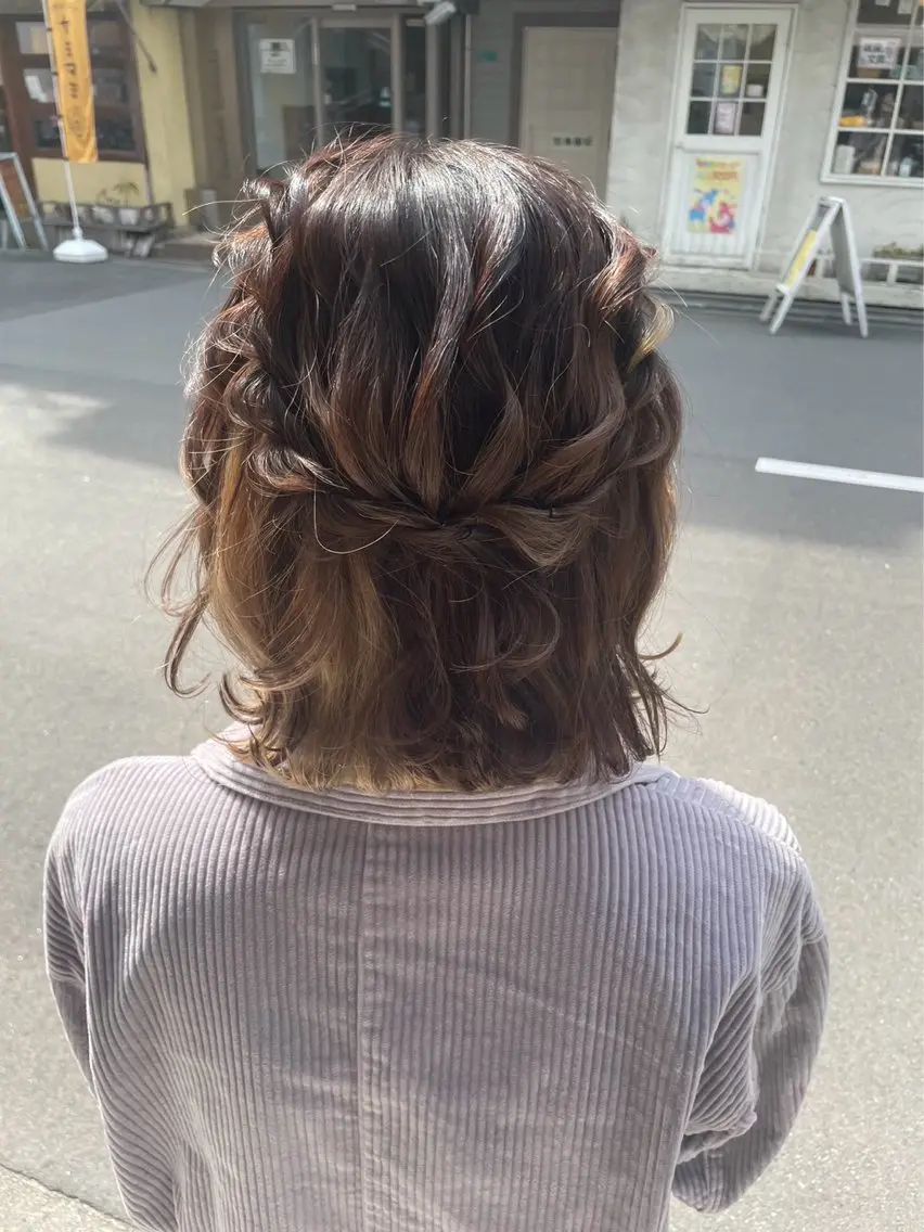 ヘアアレンジ 【ヘアケア特化型】 ネウィ京橋 juriのヘアスタイル