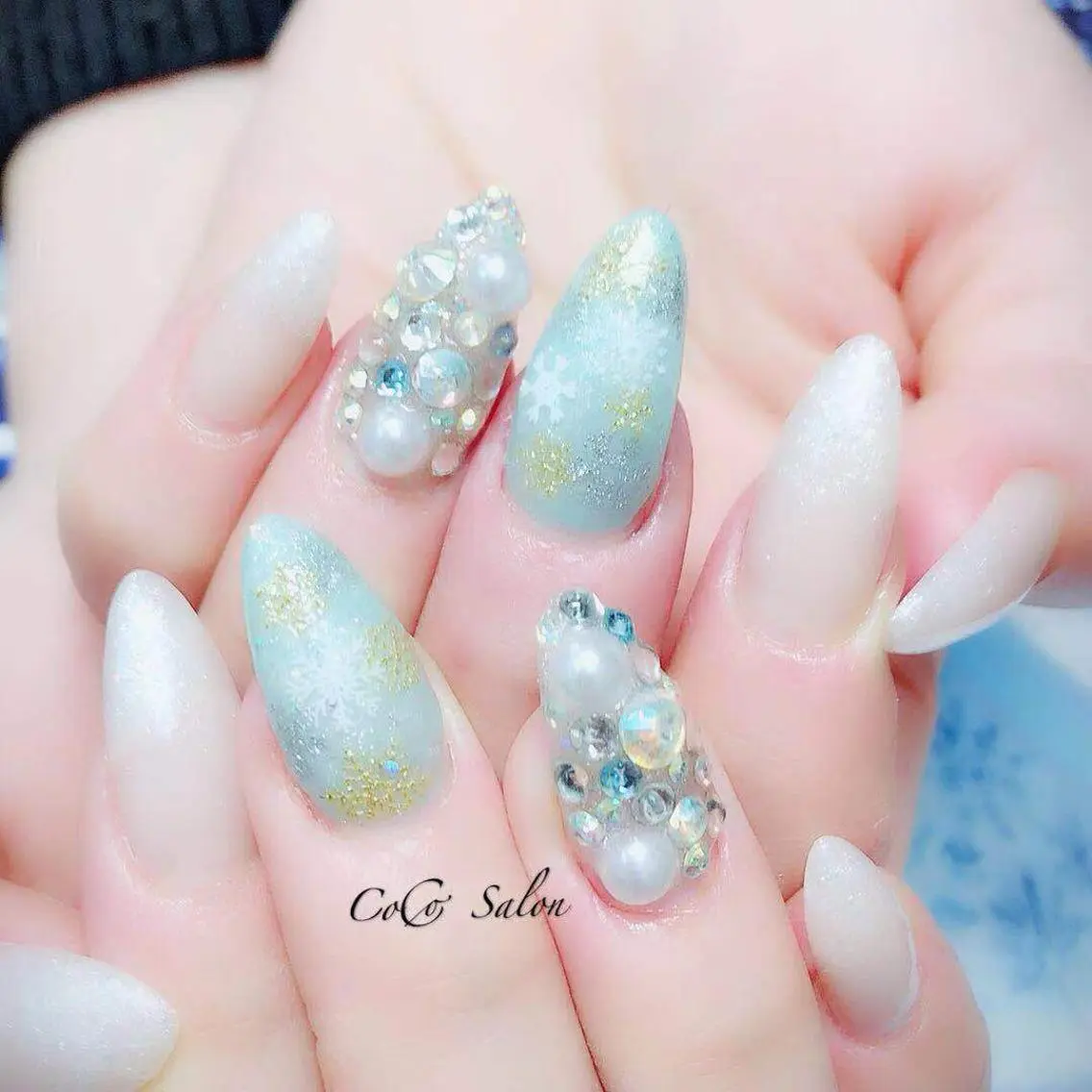 ネイル 冬ネイル CoCoSalon ネイル/まつ毛予約のネイルデザイン
