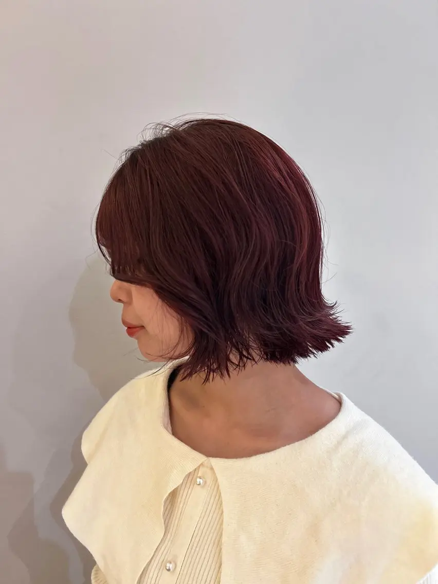 ミディアム ヘアカラー ｡.:*☆ayame / カットモデル募集のヘアスタイル