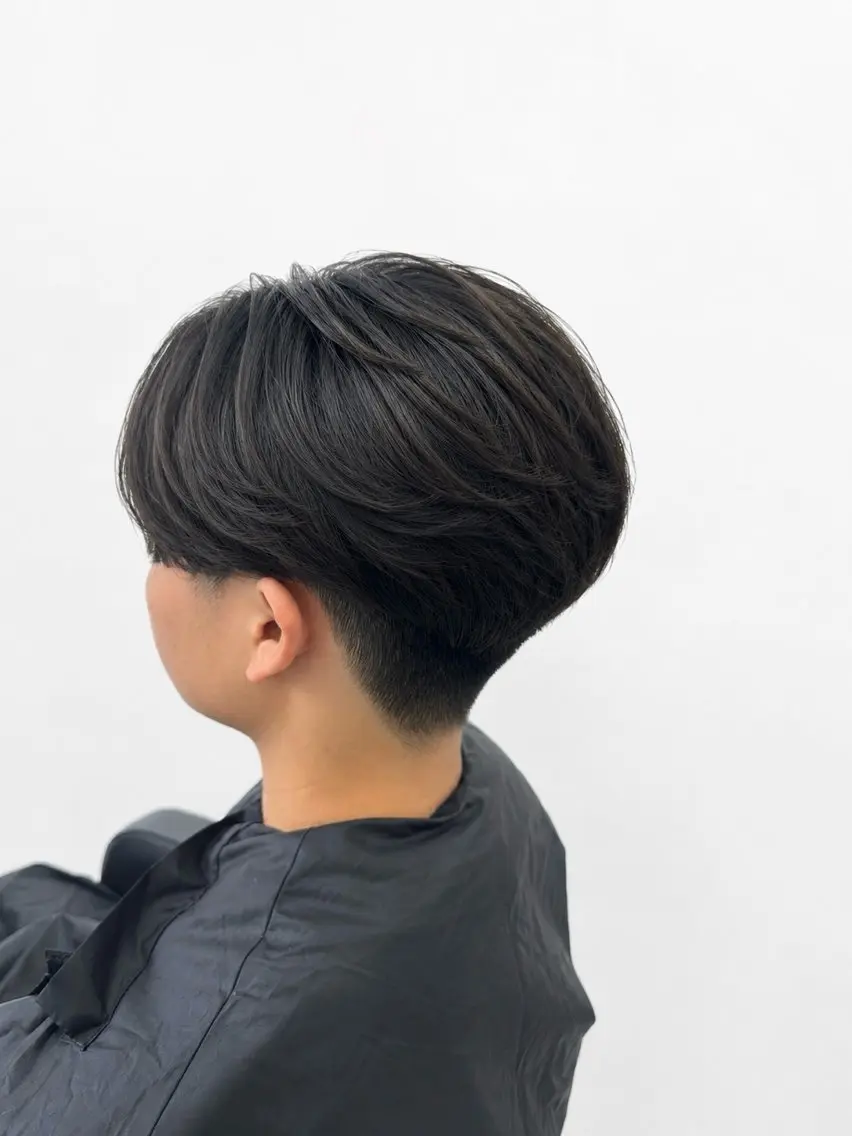 メンズ カット トリートメント SHOTA メンズ曲がる縮毛矯正のヘアスタイル