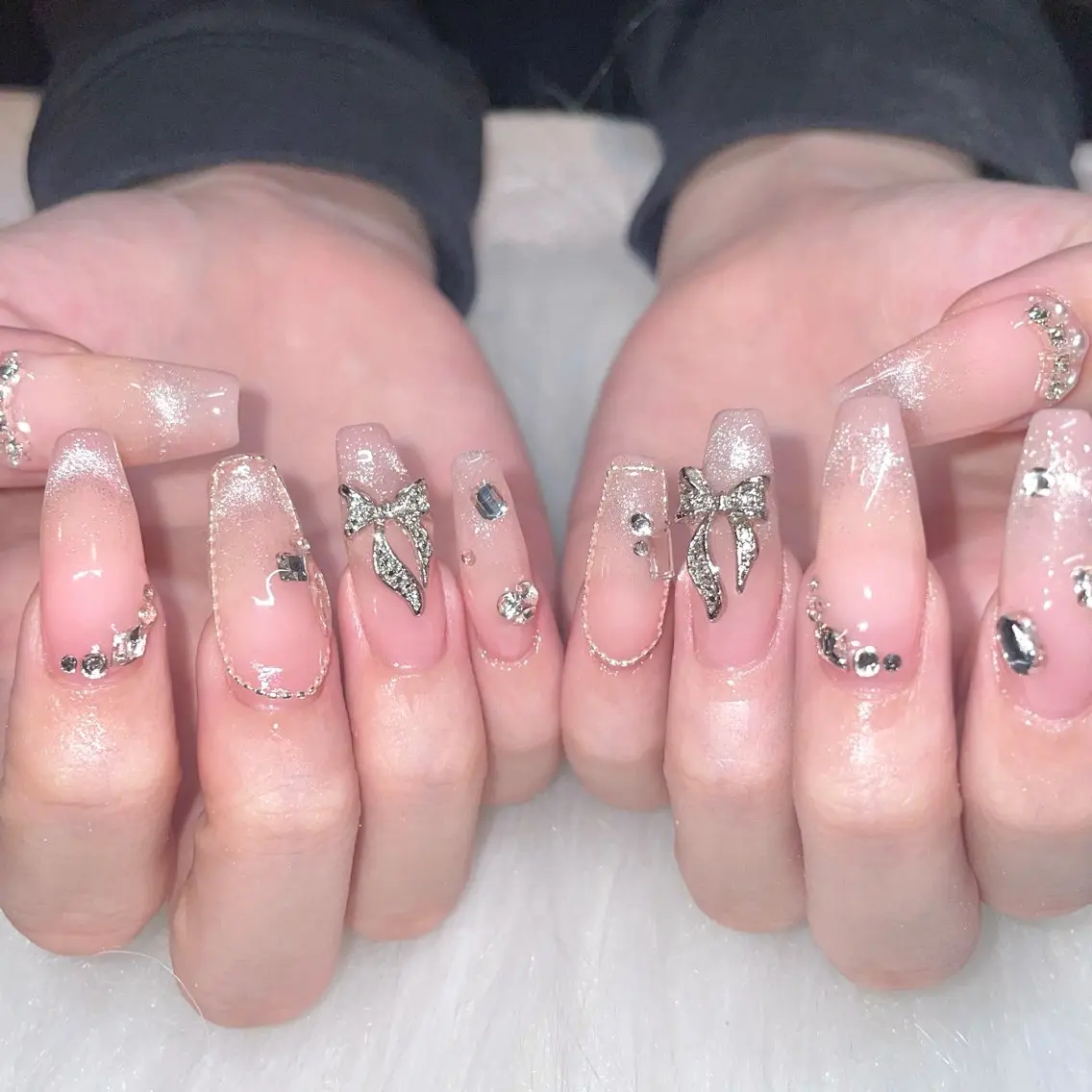 ネイル ジェルネイル マグネットネイル ハンドネイル Nail ヌシん家 AKANEのネイルデザイン