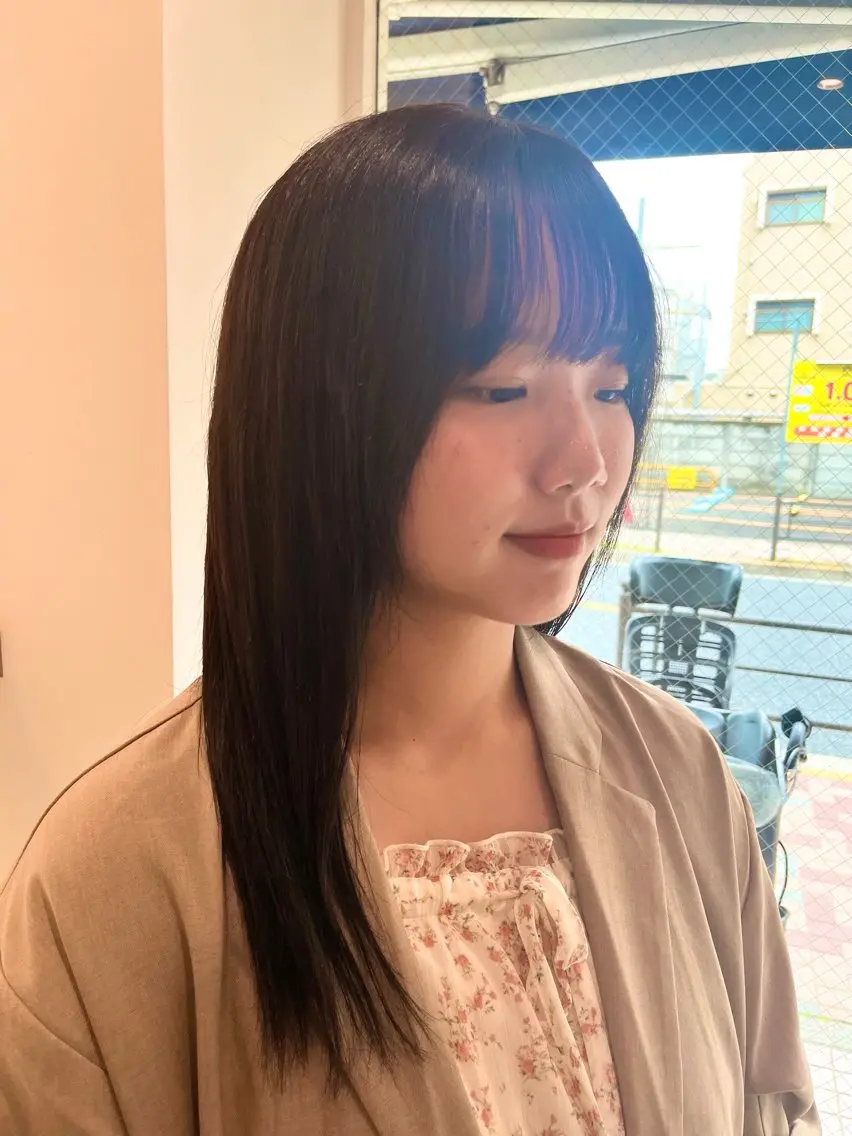 ロング ヘアカラー ルナᯓ☆/ ブリーチモデル募集中のヘアスタイル