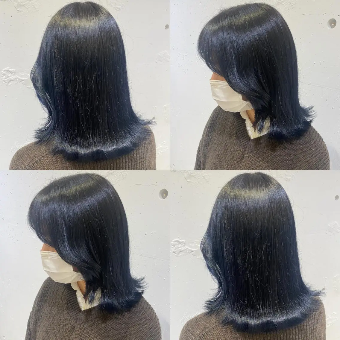 ミディアム 顔周りカット 韓国風ヘア レイヤーカット 小顔カット 🌼NAMI 🌼のヘアスタイル