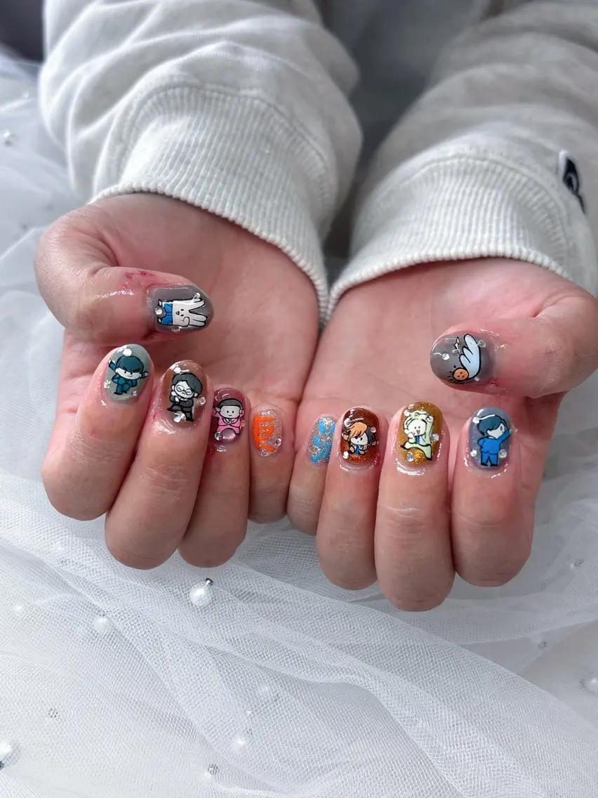 ネイル アートネイル 持ち込み NAILSALON KOHAKUのネイルデザイン