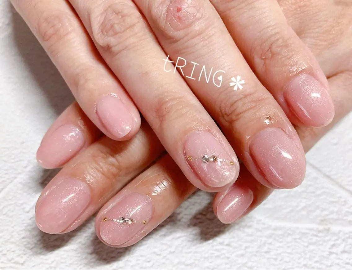 ネイル ハンドネイル tRING＊ しいの木台のネイルデザイン