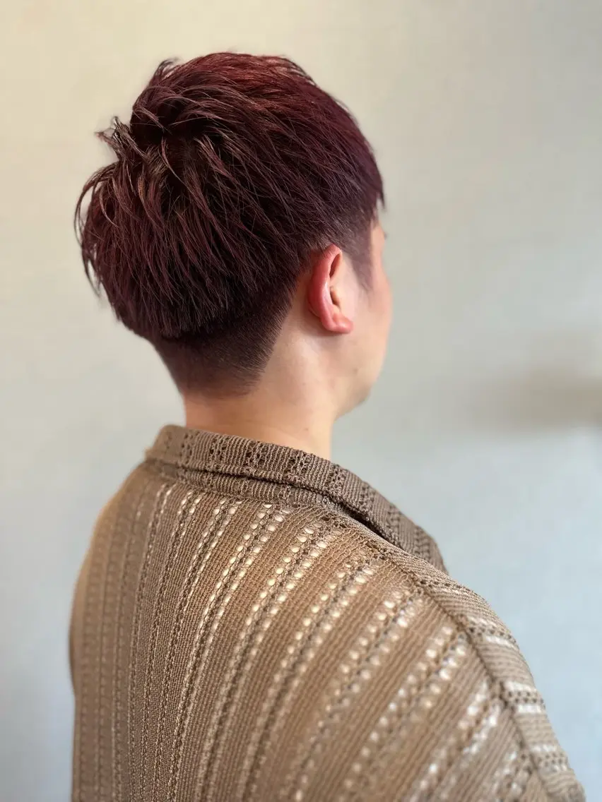 ショート カラー カット ヘアカラー トリートメント K Harukaのヘアスタイル