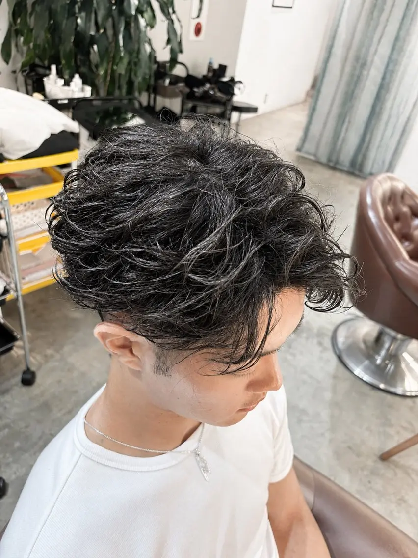 パーマ メンズ メンズパーマ パーマ 🌀メンズパーマ🌀 平川海夢のヘアスタイル