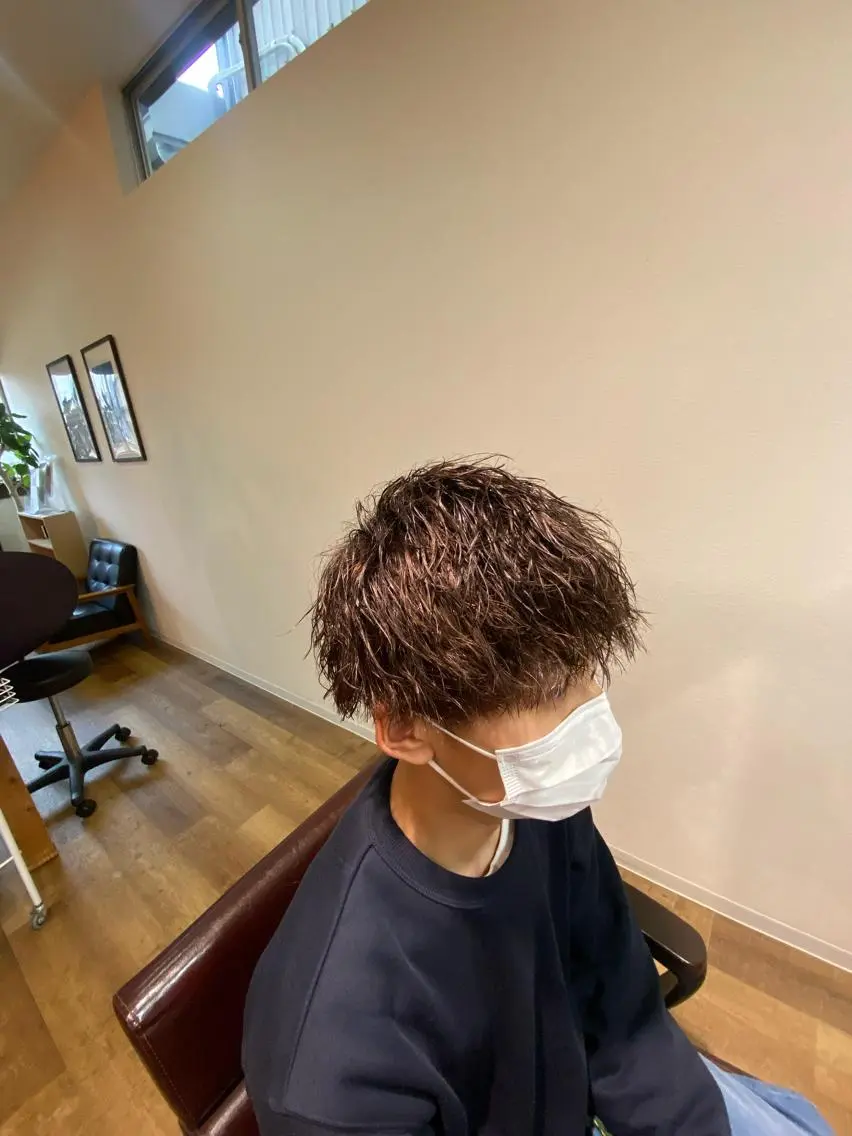 カット、パーマ（全種類可能）の写真