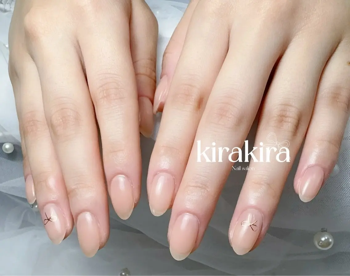 ネイル フットネイル キラキラネイル シンプルネイル Kirakira Nail salonのネイルデザイン