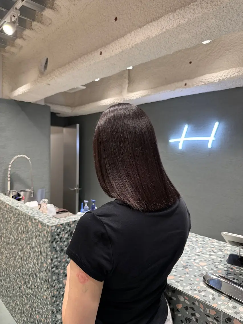 ショート カラー せな モデル様募集中のヘアスタイル