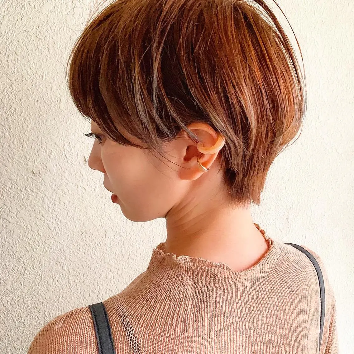 ショート カラー 中川 竜誠のヘアスタイル