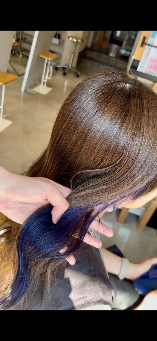ミディアム カラー ひいな /艶カラー🌿のヘアスタイル