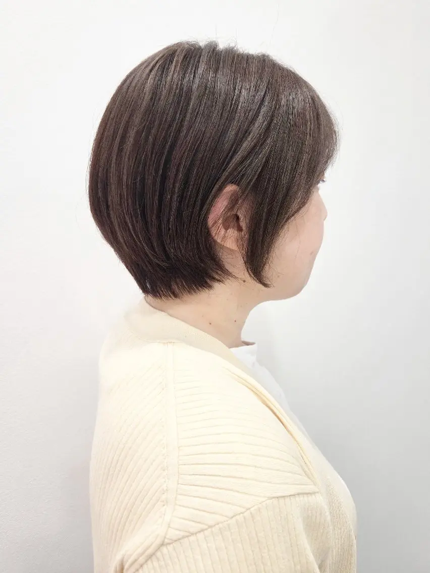 ショート カラー カット ヘアカラー トリートメント ヘッドスパ 齋藤 愛美のヘアスタイル