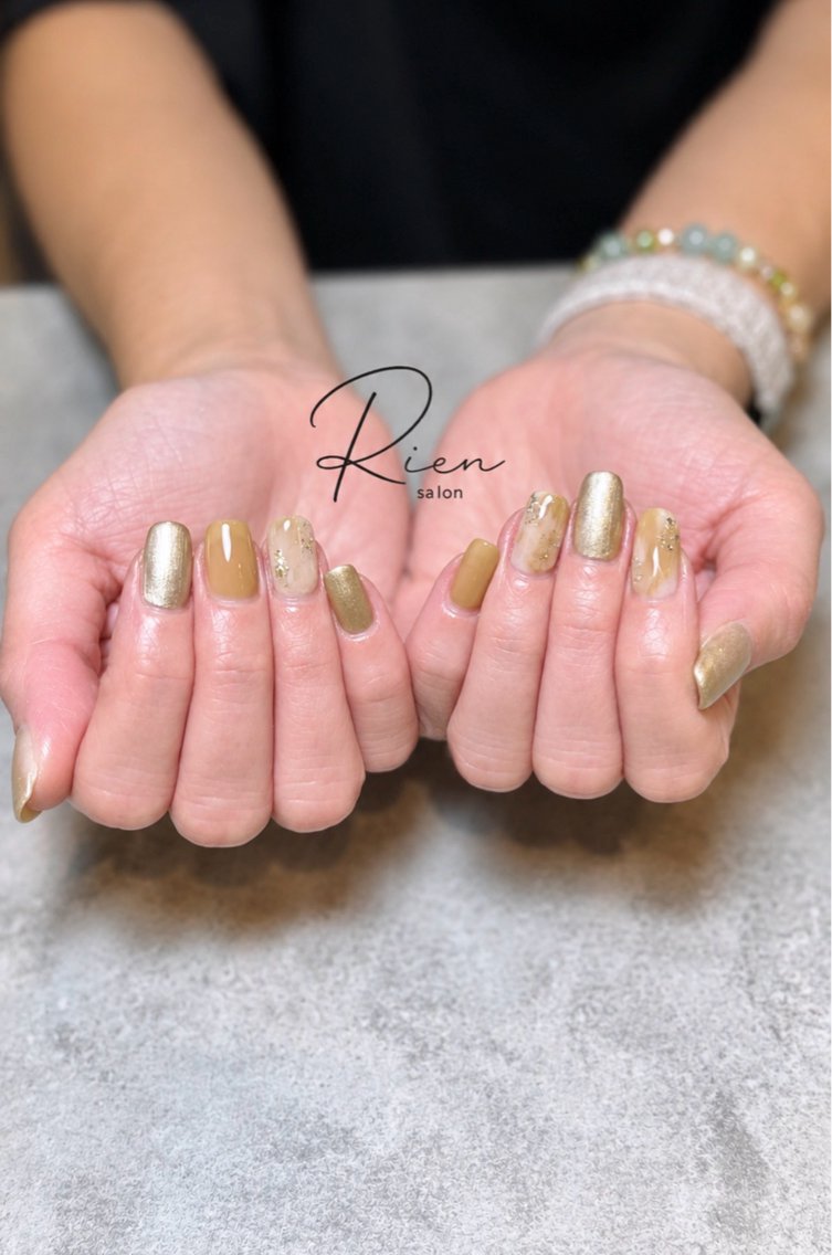 ネイル ハンドネイル フットネイル Rien Salonのネイルデザイン