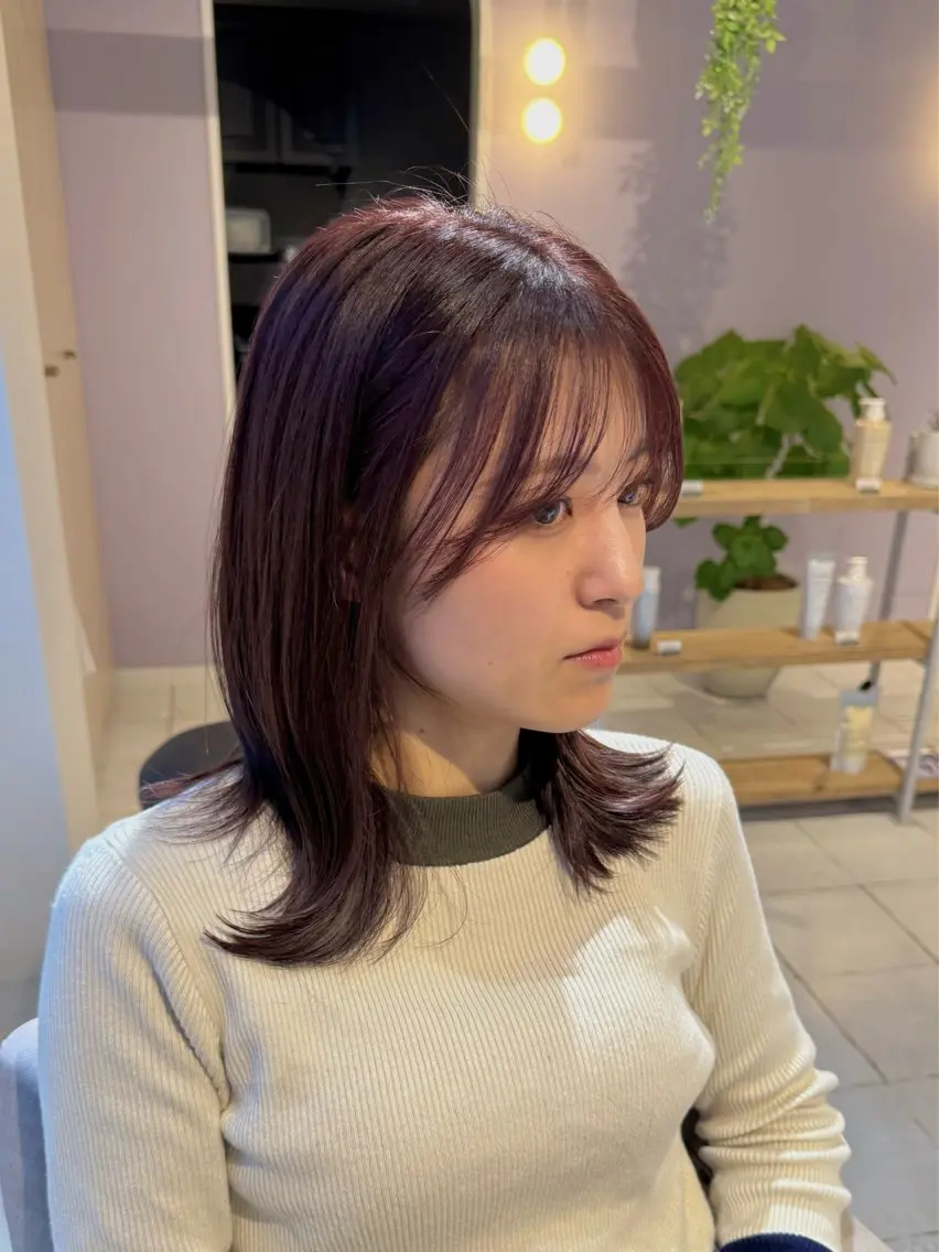 ミディアム 北千住 髪質改善 カナのヘアスタイル
