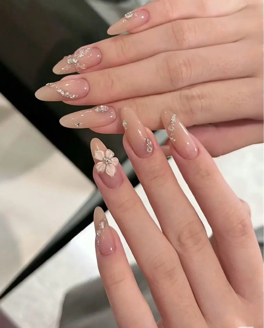 ネイル アートネイル ジェルネイル 韓国ネイル ニュアンスネイル シンプルネイル ハンドネイル ハンドケア Anna Melia Nailのネイルデザイン