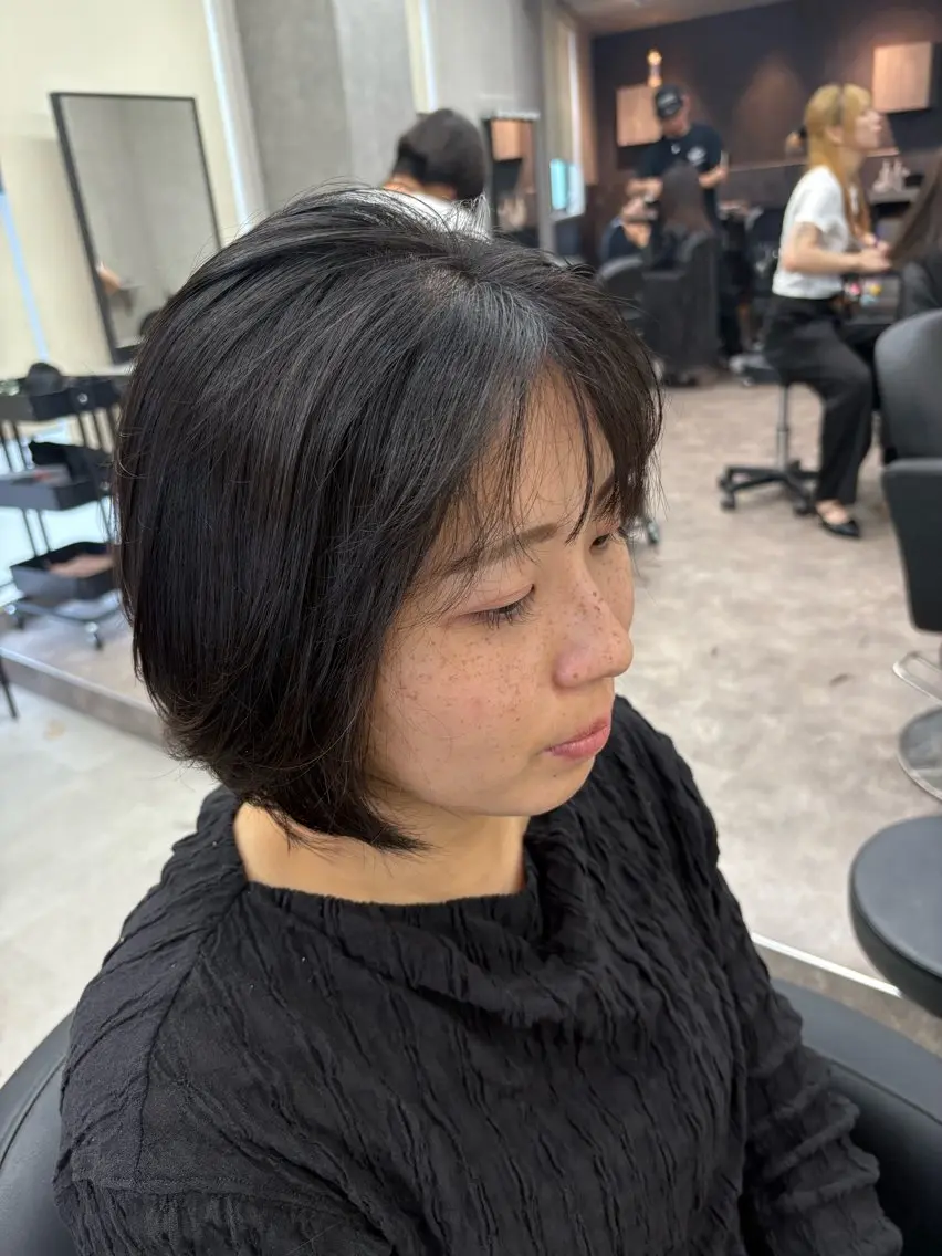 ショート ショートボブ ボブ ショートヘア カット 寺田 蒼志のヘアスタイル