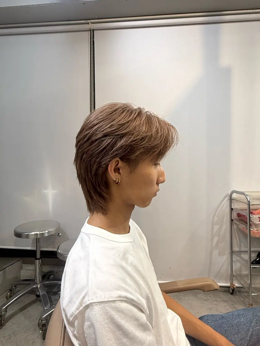ショート ヘアカラー ⭐️透明感カラー⭐️ とうごのヘアスタイル