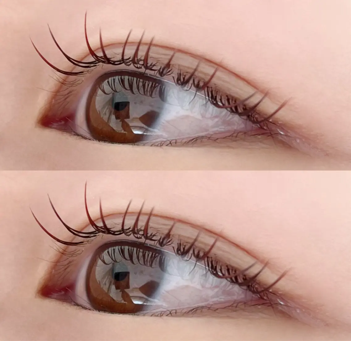 マツエク・マツパ フラットラッシュ マツエク eyelash amoのマツエク・マツパデザイン