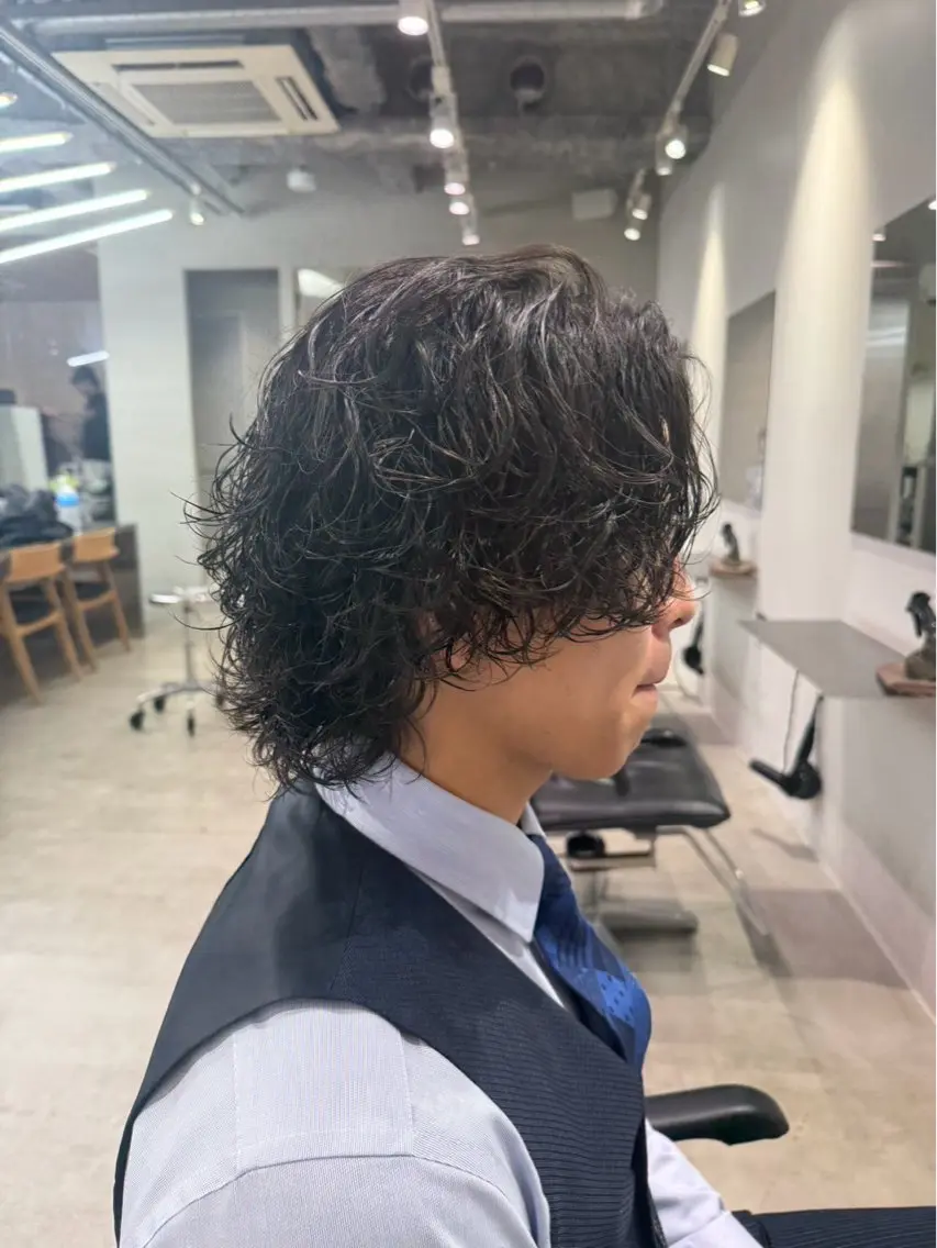 パーマ ☀️fifth天神 英令🌙のヘアスタイル
