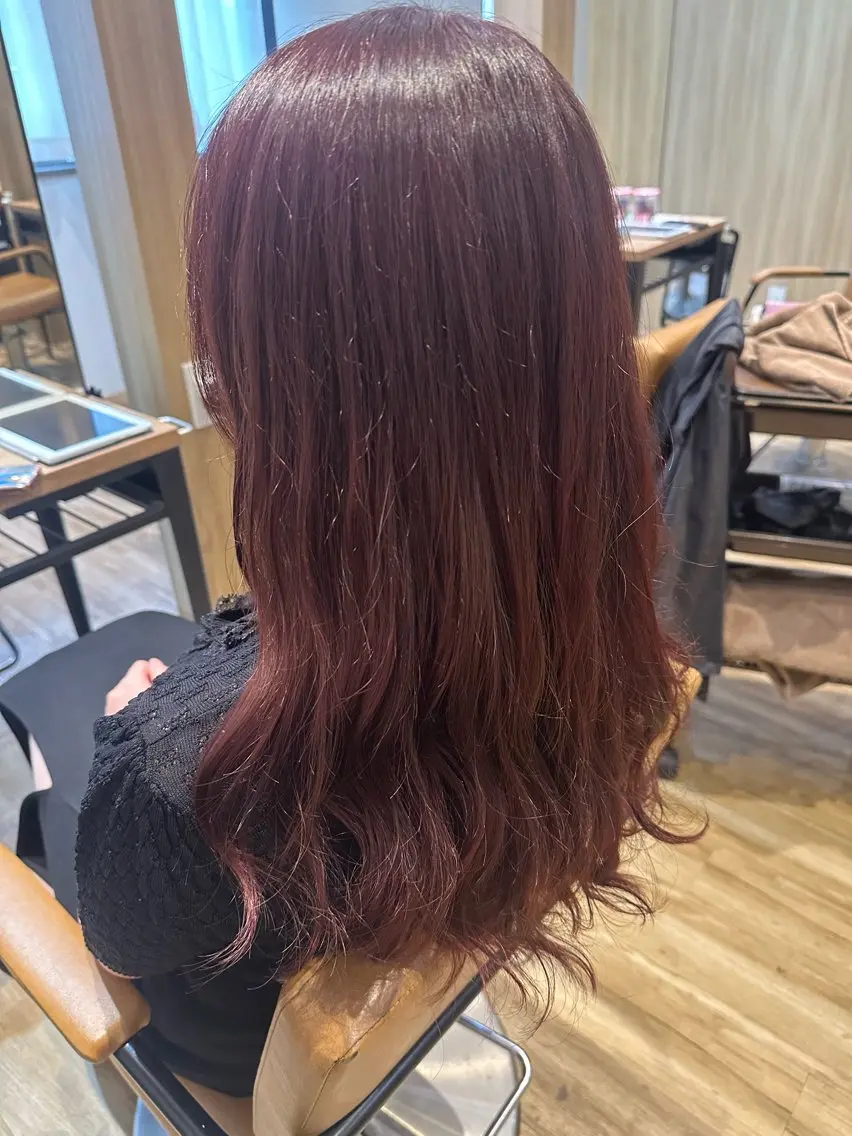ロング カラー パーマ カット ヘアカラー パーマ トリートメント ✨✂️Nori ✂️✨のヘアスタイル