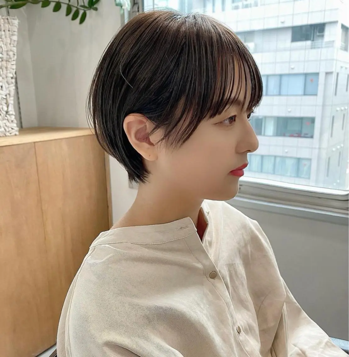 ショート カラー ショートヘア カット ヘアカラー トリートメント 👑ボブはお任せ ミヤノ👑のヘアスタイル