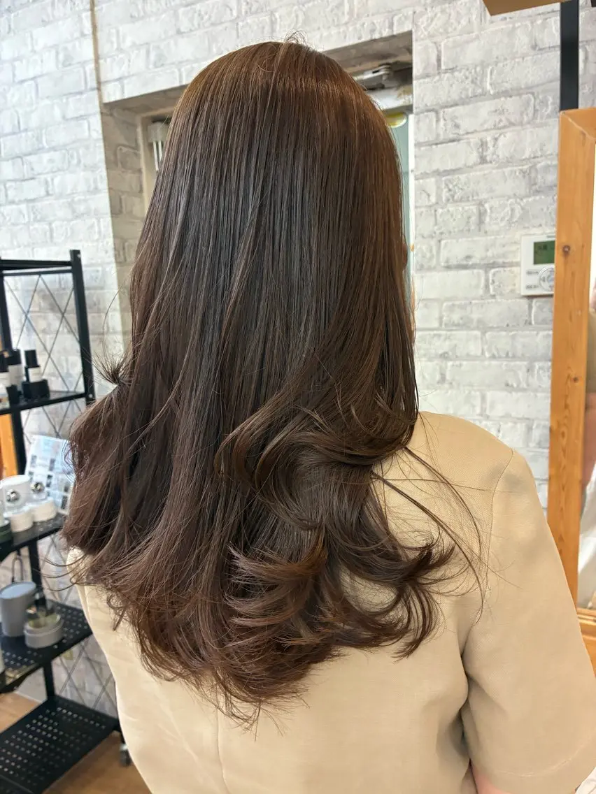 ロング カラー ヘアアレンジ 成人式 結婚式・ブライダル カット ヘアカラー トリートメント ヘアセット KAREN🕊️ 大宮美容室のヘアスタイル