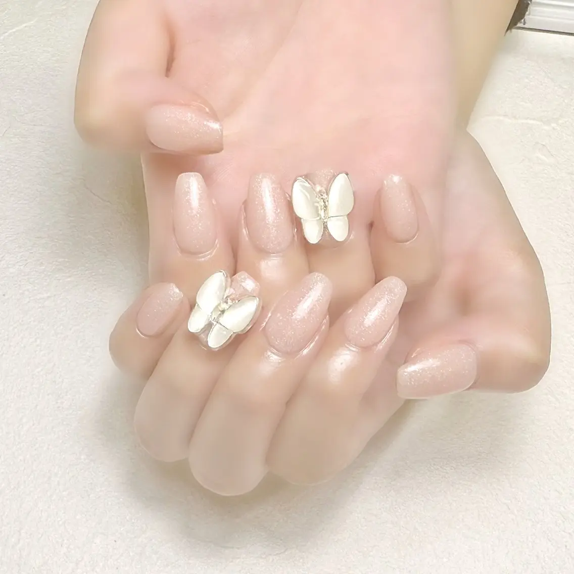 ネイル アートネイル オフィスネイル ワンカラーネイル rouse nail RISATOのネイルデザイン