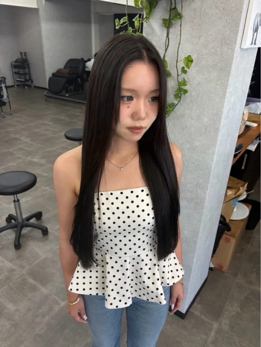 【女性限定】ワンカラー➕シャンプーブロー込🫧の写真