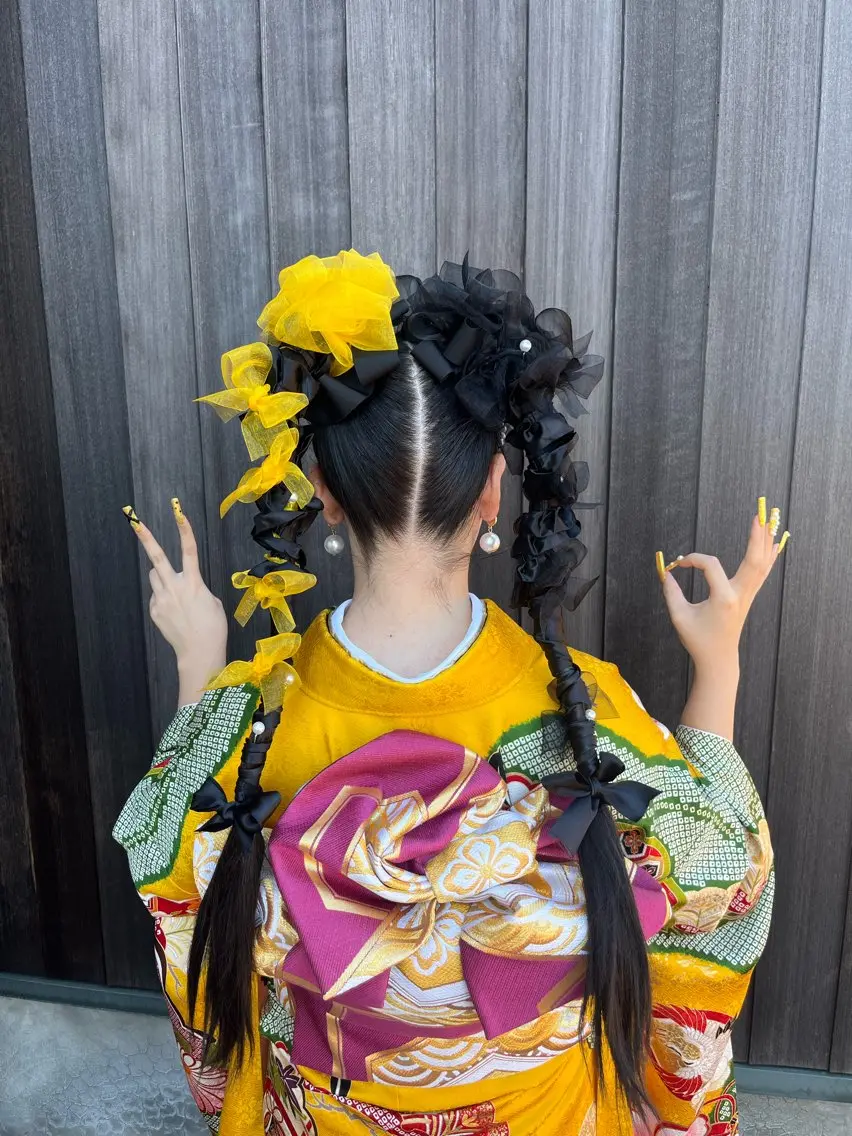🎀ヘアセット🎀イベントヘア・花火大会・ライブヘア・結婚式ヘア・卒業式・成人式etc....の写真