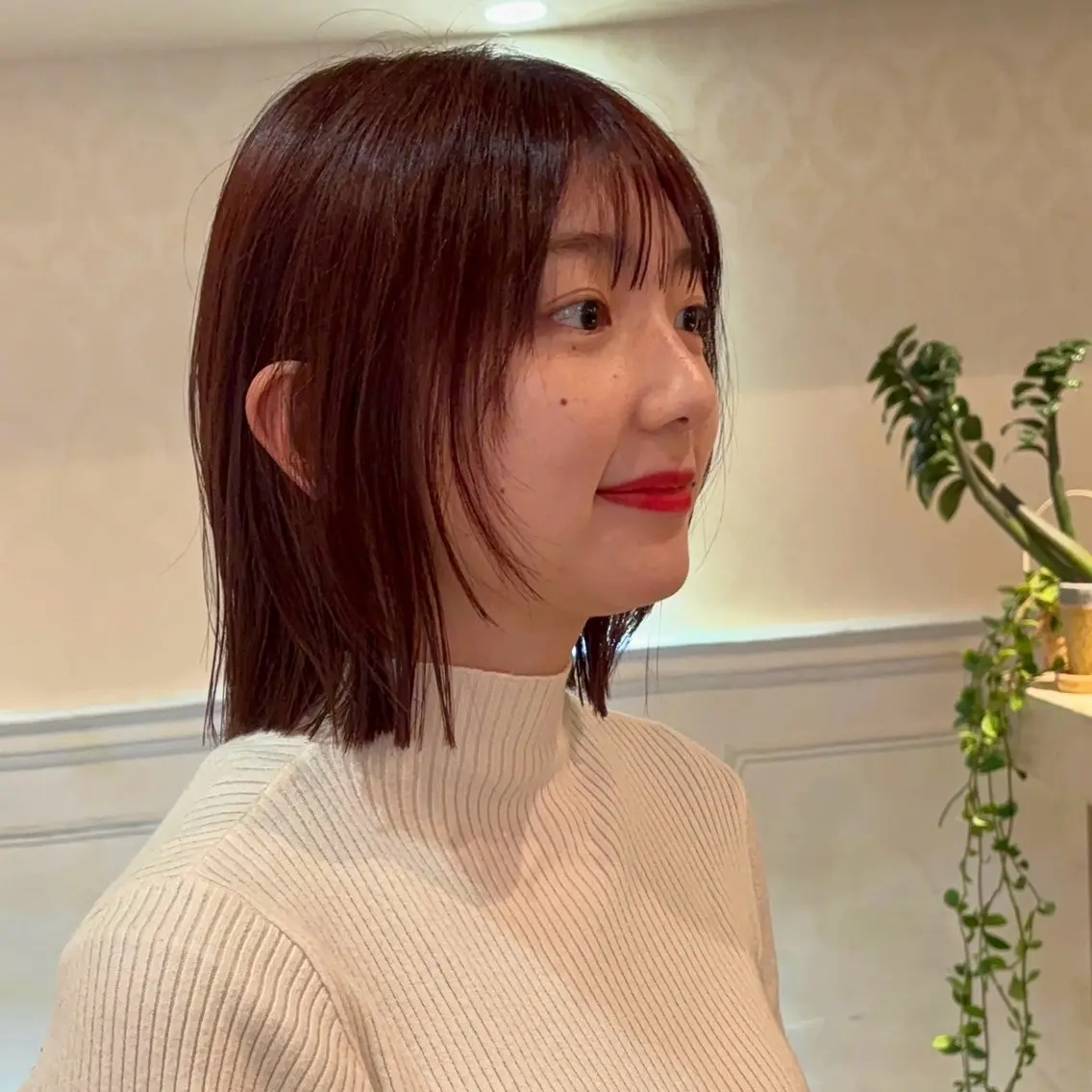 ショート カラー カット ヘアカラー トリートメント 髪質改善×レイヤー ヤマカワレンヤのヘアスタイル