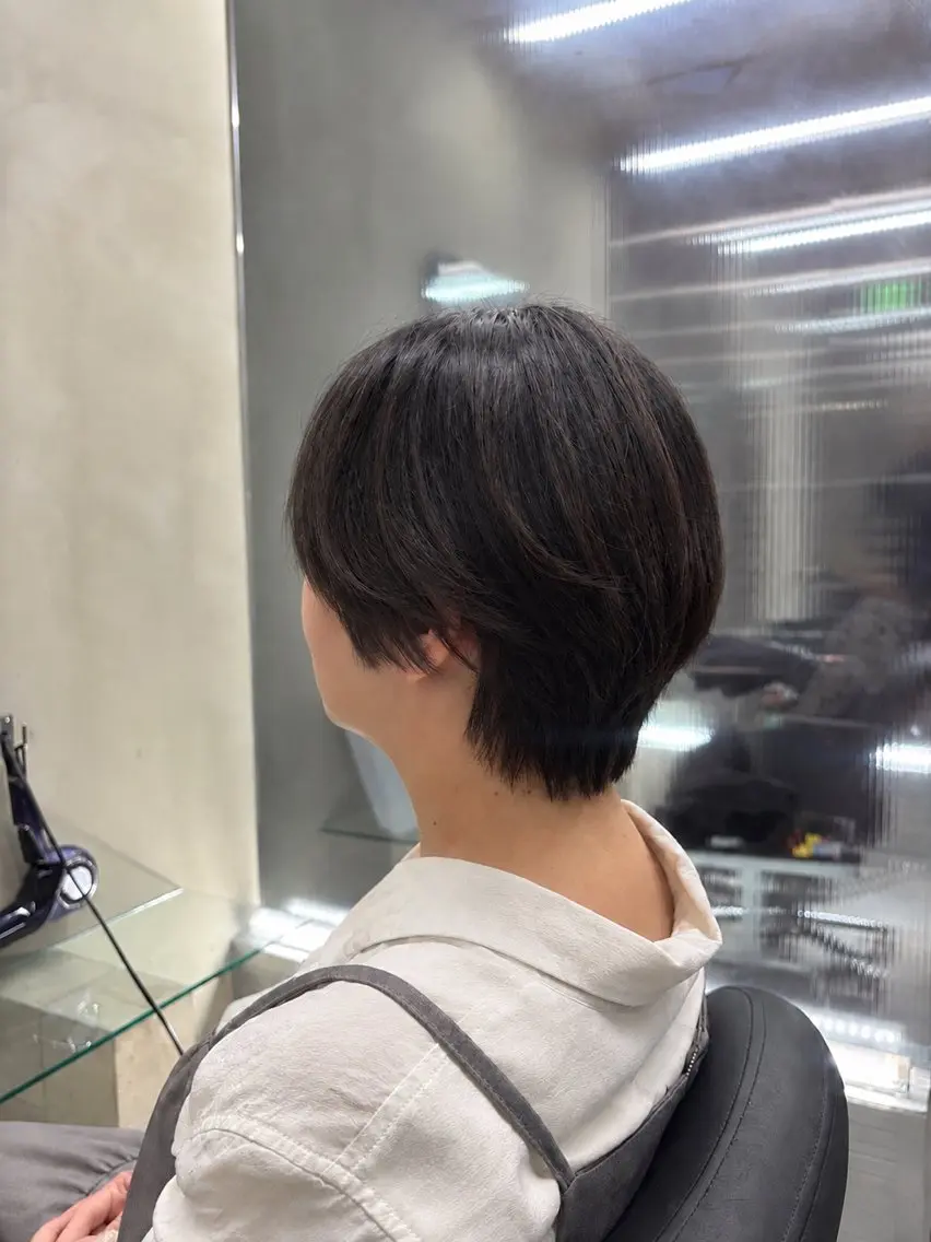 ショート あゆな 広島美容院のヘアスタイル