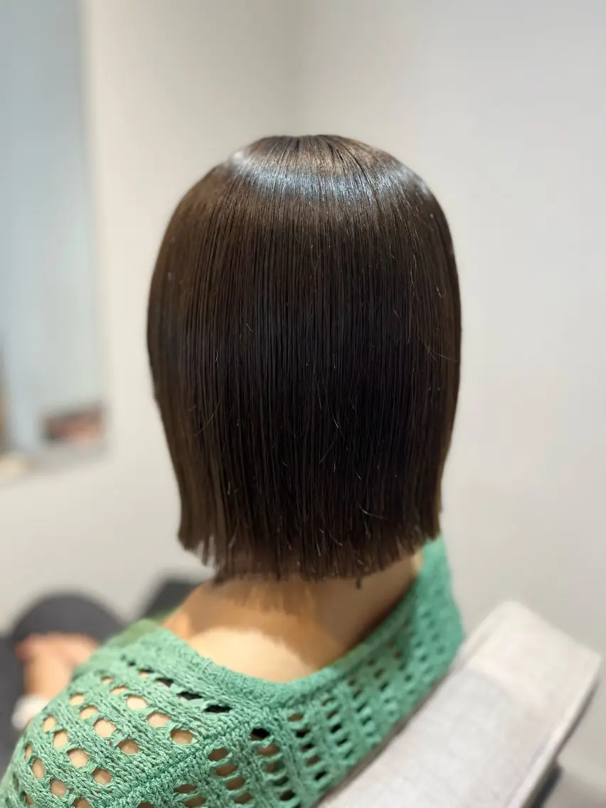 艶髪✨白髪染めカラーの写真